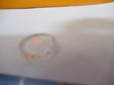 OPTICAL HP HEWLETT PACKARD SILICA COATED LENS LASER OPTICS AS PICTURED R5-A-66