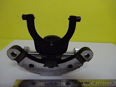 MICROSCOPE PART VINTAGE AO CONDENSER HOLDER AMERICAN OPTICS AS IS BIN#X4-06