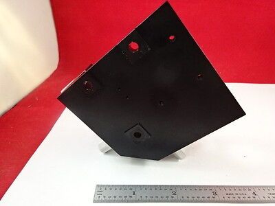 OPTICAL ZYGO ANODIZED ALUMINUM PLATE BLOCK LASER OPTICS AS IS #D3-A-20