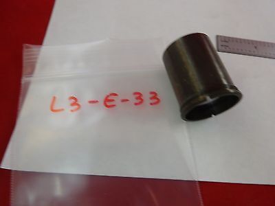 MICROSCOPE PART BRASS MOUNTED EYEPIECE LENS OPTICS AS IS BIN#L3-E-33