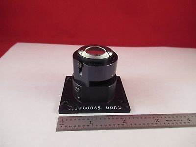 MICROSCOPE PART LEITZ WETZLAR GERMANY ILLUMINATOR LENS OPTICS AS IS #B3-E-10