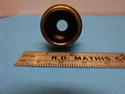 MICROSCOPE PART OPTICAL OBJECTIVE SPENCER AO 10X AMERICAN OPTICS AS IS #90-49