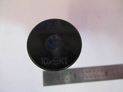 WILD HEERBRUGG EYEPIECE OPTICS 10xBK1 LENS MICROSCOPE PART AS PICTURED &A9-A-114