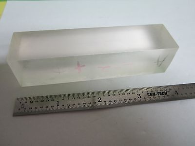 OPTICAL LONG PRISM "2 SIDES POLISHED" LASER OPTICS BIN#43-18