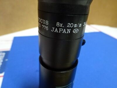 OPTICAL SWIFT TELESCOPE 8X SHORT FOCUS MODEL #776 MOUNTED LENS OPTICS  #65-A-07