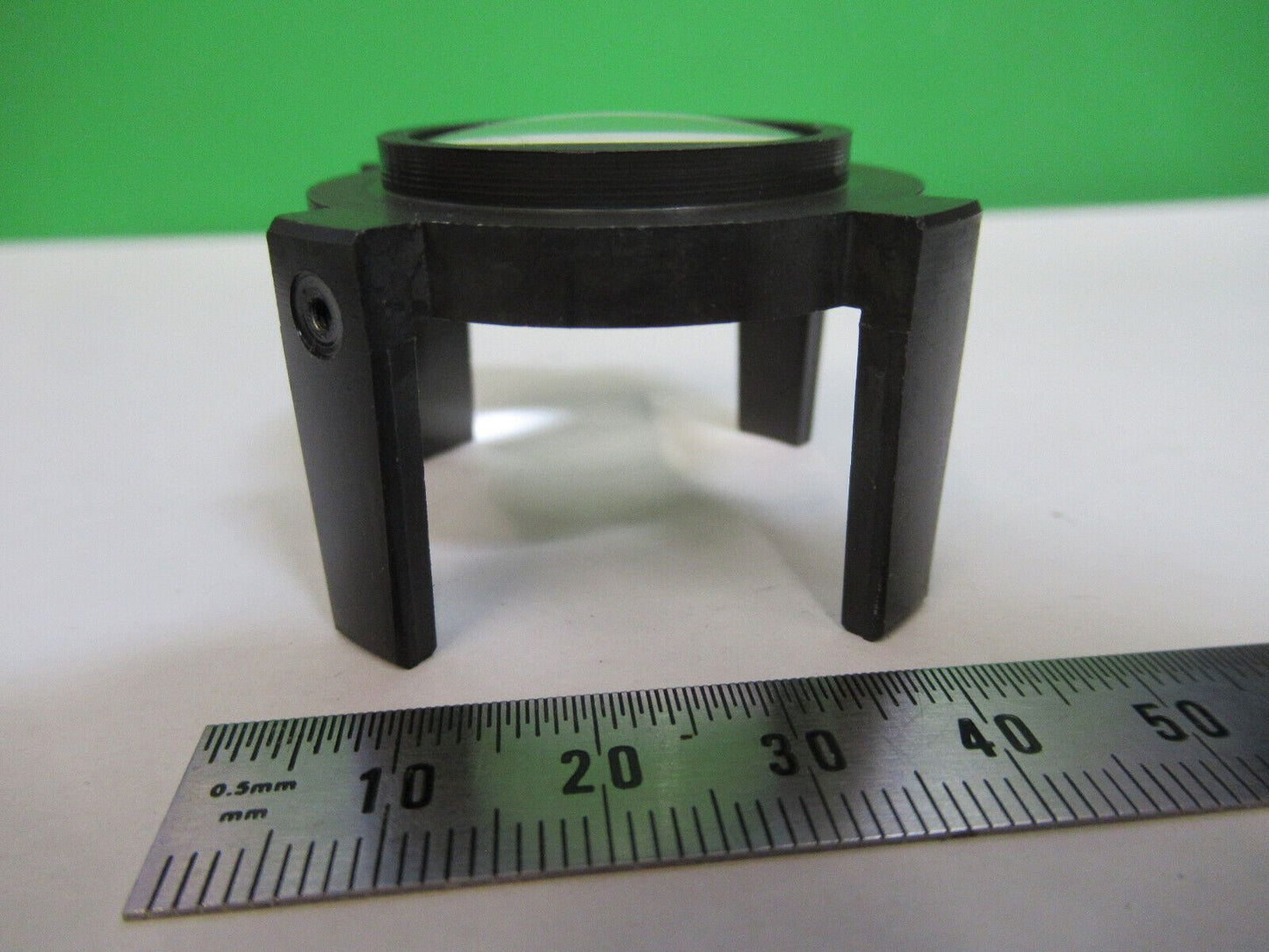 OPTICAL MOUNTED LENS CONVEX CX-CX OPTICS  AS PICTURED R2-A-115