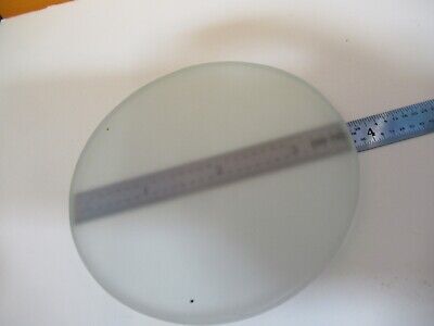 GLASS POLISH DULL STAGE TABLE SPECIMEN MICROSCOPE PART AS PICTURED &1E-C-63