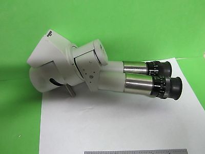 MOELLER MOLLER WEDEL GERMANY BINOCULAR HEAD MICROSCOPE OPTICS AS IS BIN#U8-H-02