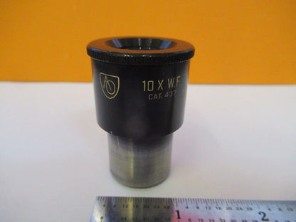 AO AMERICAN OPTICS EYEPIECE WF 10X CAT 437 MICROSCOPE PART AS PICTURED &G1-A-78