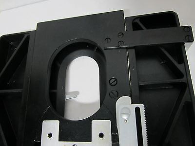 MICROSCOPE PART LEITZ WETZLAR TABLE MICROMETER ORTHOLUX OPTICS AS IS BIN#H8-21