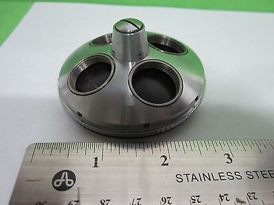 MICROSCOPE PART NOSEPIECE WILD AS IS OPTICS BIN#65-57