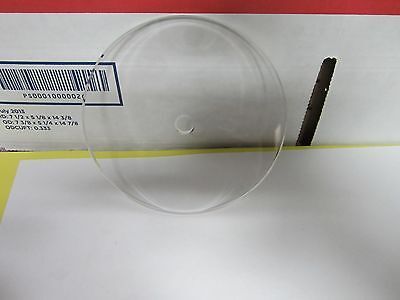 OPTICAL LARGE SPECIAL BK7 GLASS WAFER WHEEL FILTER HOLED LASER OPTICS BIN#G8-13