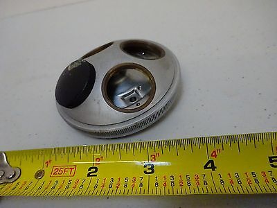 MICROSCOPE PART NOSEPIECE NIKON JAPAN WITHOUT OPTICS AS IS BIN#TA-1-4-I