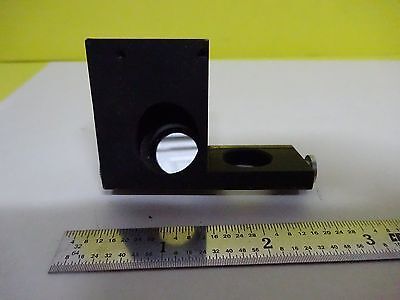 MICROSCOPE PART BEAM SPLITTER BRASS MOUNTED OPTICS AS IS BIN#W4-38