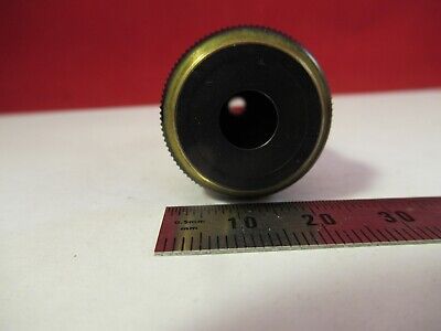 CARL ZEISS OBJECTIVE 100X /160 OPTICS MICROSCOPE PART AS PICTURED &P8-A-13