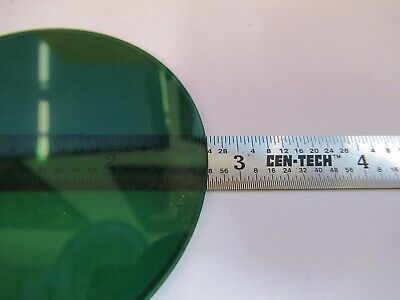 LEITZ GREEN GLASS FILTER MEASURING TOOLMAKER MICROSCOPE PART AS PIC &A9-A-85