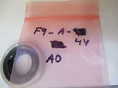 AMERICAN AO OPTICS CAT 312986 LENS MICROSCOPE PART AS PICTURED #F9-A-44