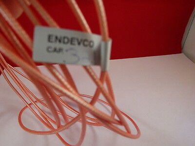 ENDEVCO MEGGITT 3090DV 500F LOW NOISE CABLE FOR ACCELEROMETER VIBRATION #30-A-45