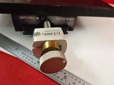 STAGE MICROMETER MICRON MICROSCOPE [knob bent]  AS IS B#61-A-04