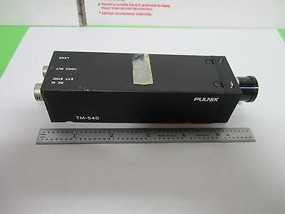 MIKROSKOP INSPEKTION VIDEOKAMERA CCD PULNIX TM-540 OPTIK WIE BESEHEN BIN#N4-17