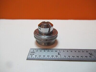 ANTIQUE OBJECTIVE LEITZ 3.5X /170 OPTICS MICROSCOPE PART AS PICTURED &16-B-77