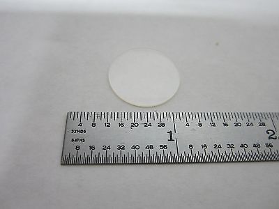 SAPPHIRE ROUND BLANK WAFER LASER OPTICS AS IS BIN#M3-16