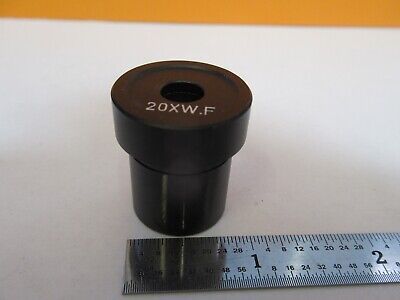 EYEPIECE OCULAR LENS 20X WF OPTICS MICROSCOPE PART AS PICTURED &7B-B-84