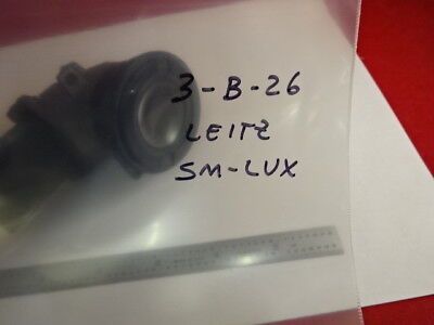 ILLUMINATOR MIRROR LENS LEITZ GERMANY SM-LUX MICROSCOPE PART AS IS &3-B-26