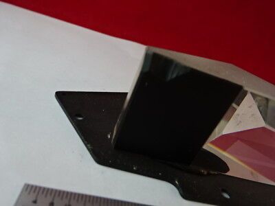 OPTICAL MICROSCOPE PART MOUNTED PRISM OPTICS PART AS IS #83-A-04