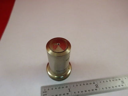 UNKNOWN MAKER IMMERSION OBJECTIVE 105X MICROSCOPE PART OPTICS AS IS &33-A-107