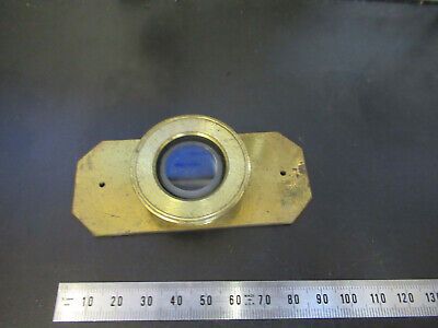 ANTIQUE BRASS COMPRESSORIUM  SLIDE UK MICROSCOPE PART AS PICTURED &P5-A-99