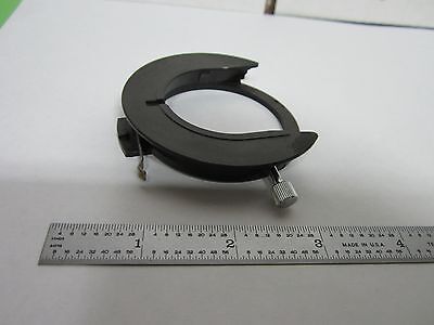 MICROSCOPE PART NIKON JAPAN CONDENSER SUPPORT OPTICS AS IS BIN#N7-76-N