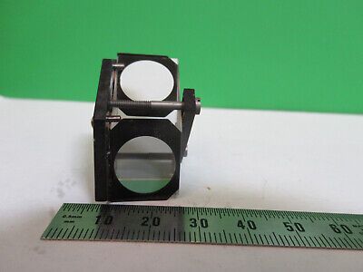 LEITZ WETZLAR GERMANY GLASS PRISM OPTICS MICROSCOPE PART AS PICTURED &Z9-A-67