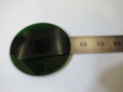 NIKON GREEN GLASS FILTER OPTICS MICROSCOPE PART AS PICTURED #22-A-35