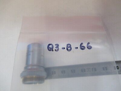 BAUSCH LOMB PHASE CONTRAST OBJECTIVE 43X MICROSCOPE PART AS PICTURED Q3-B-66