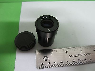 MICROSCOPE PART MITUTOYO JAPAN EYEPIECE SWF10X OPTICS AS IS BIN#65-20