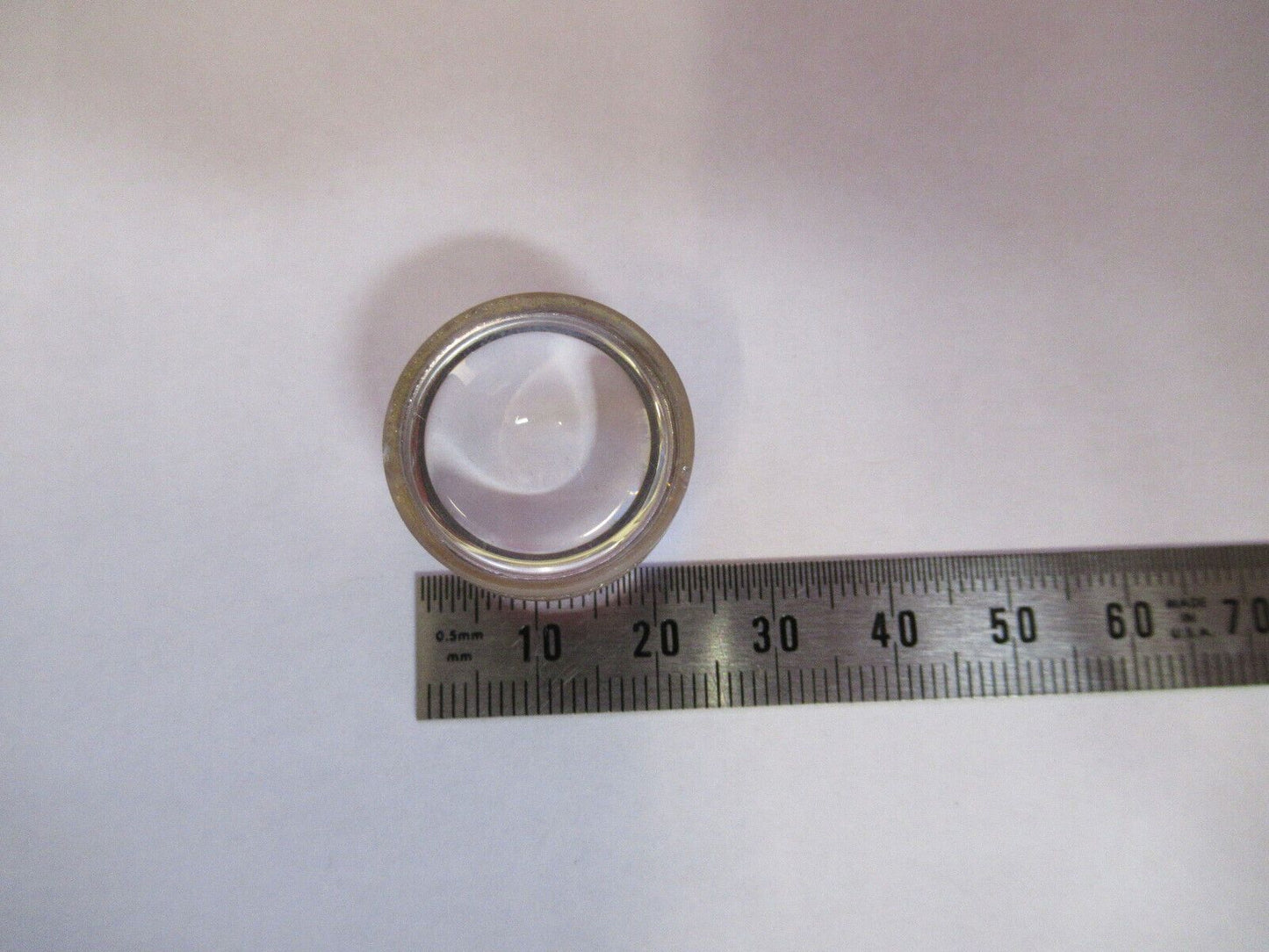 OPTICAL one HIGHLY CONVEX LENS PL-CX OPTICS  AS PICTURED Q5-B-41