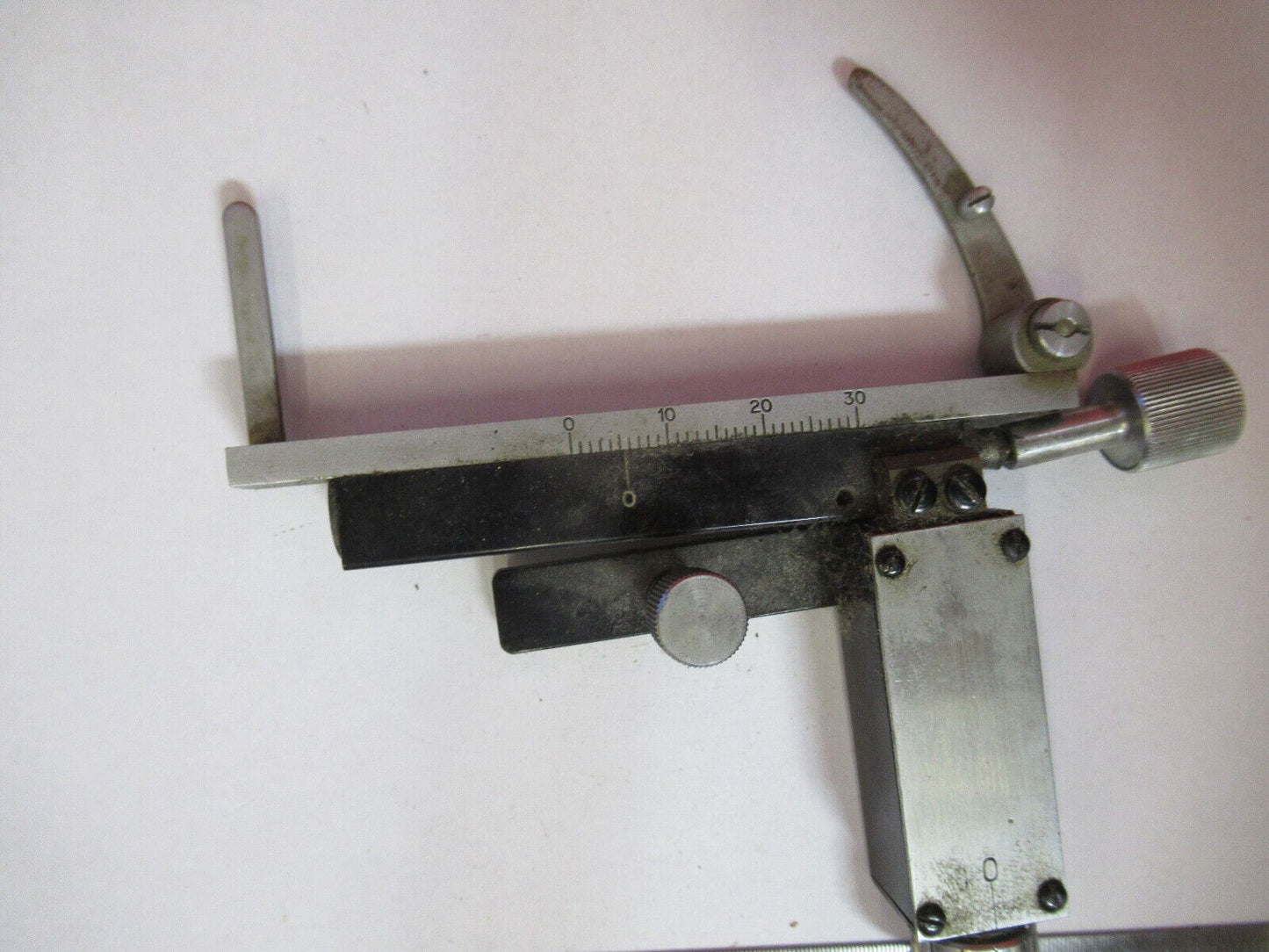 FOR PARTS OR REPAIR XY CLIPS MECHANISM MICROSCOPE PART AS PICTURED &S9-A-30