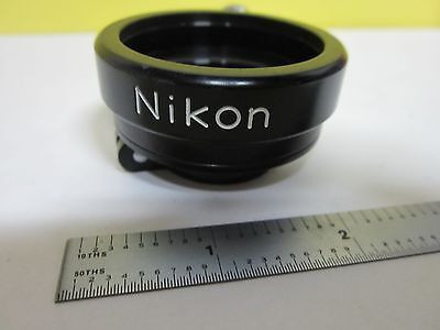 MICROSCOPE PART NIKON HOLDER ATTACHMENT EYEPIECE JAPAN OPTICS AS IS BIN#U7-15