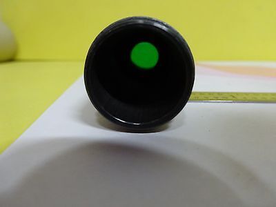 MICROSCOPE PART LEITZ GREEN FILTER ILLUMINATOR TUBUS OPTICS AS IS BIN#X1-67