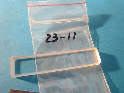 OPTICAL BI CONCAVE CYLINDRICAL RECTANGULAR LENS LASER OPTICS BIN#23-11