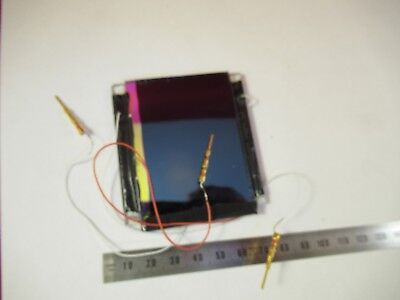 OPTICAL EXPERIMENTAL SOLAR CELL THIN FILM WEIRD OPTICS AS PICTURED &P7-FT-91