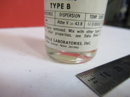 IMMERSION OIL for MICROSCOPE PART AS PICTURED Y7-B-58