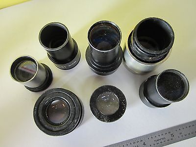 LOT MICROSCOPE OLYMPUS EYEPIECES scratch dent #31-B-02