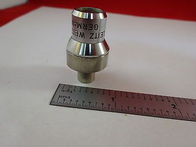 MICROSCOPE PART LEITZ GERMANY OBJECTIVE CUSTOM 10X UT OPTICS AS IS BIN#Q3-A-16