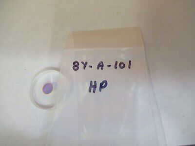 OPTICAL HP HEWLETT PACKARD COATED LENS LASER OPTICS AS PICTURED &8Y-A-101