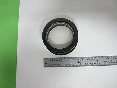 MICROSCOPE PART BAUSCH LOMB 0.5X OBJECTIVE STEREO OPTICS AS IS BIN#R7-06ii