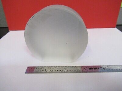 OPTICAL LARGE THICK CONCAVE SILVER MIRROR OPTICS AS PICTURED &3-FT-X4