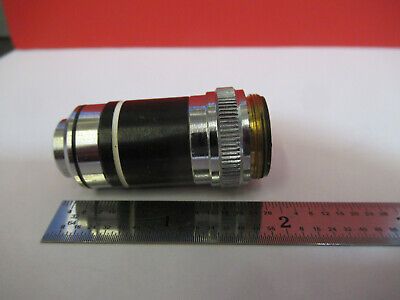 OBJECTIVE 100X /160mm OPTICS MICROSCOPE PART AS PICTURED &B6-A-06