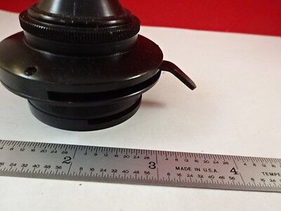 MICROSCOPE PART CONDENSER DIAPHRAGM REICHERT MICROSTAR OPTICS AS IS B#J2-B-05